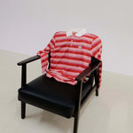 Cherry Location Pink layered tee shirt with pink and white layers
