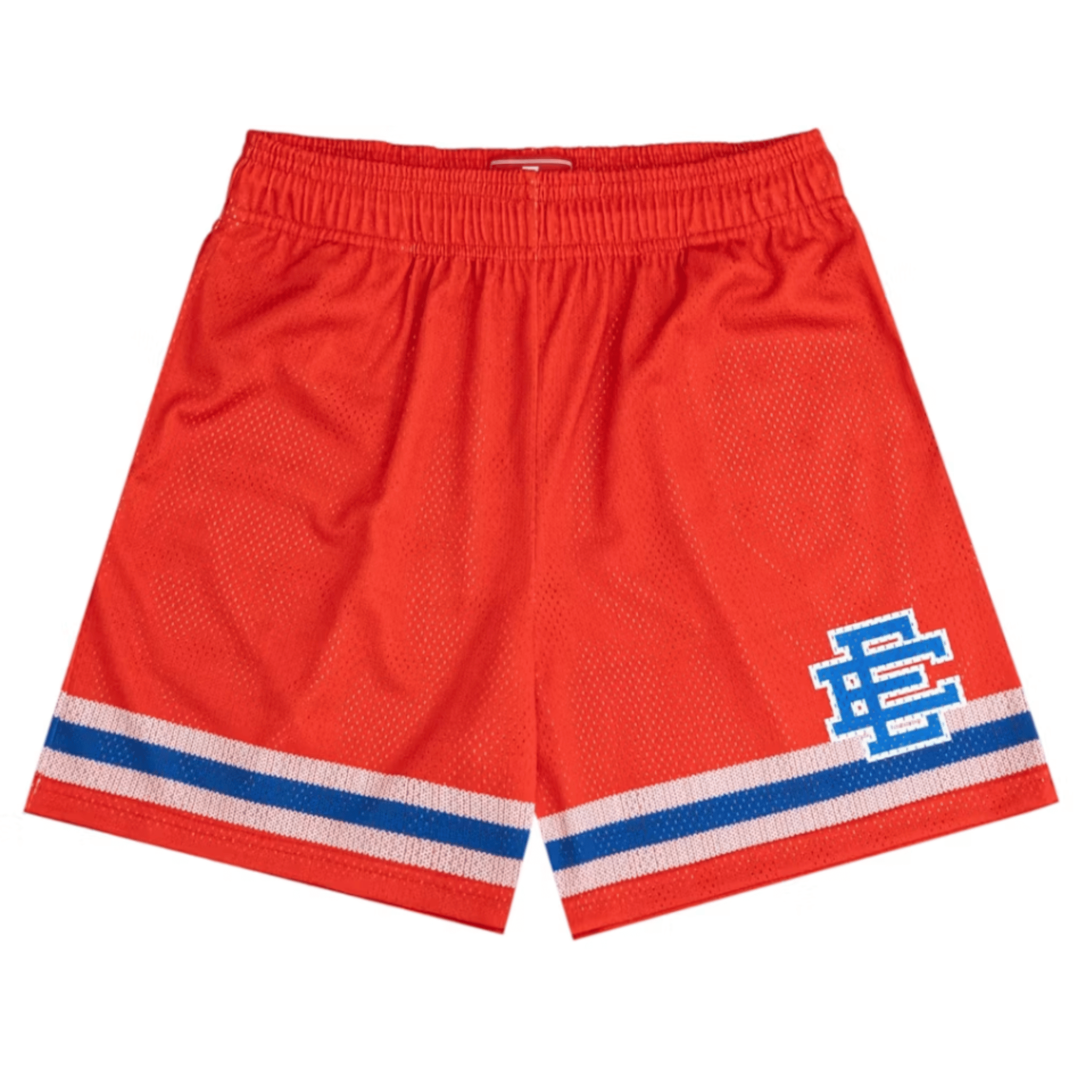 Eric Emanuel EE Stripe Short in red and blue colors