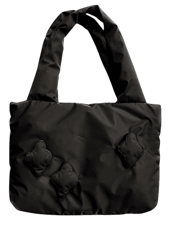 Broken Planet Puffer Star Tote Bag