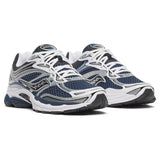 Saucony ProGrid Omni 9 running shoe in deep navy color