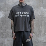 Vintage black Askyurself Not From Hollywood T-shirt featuring Acne Studios design