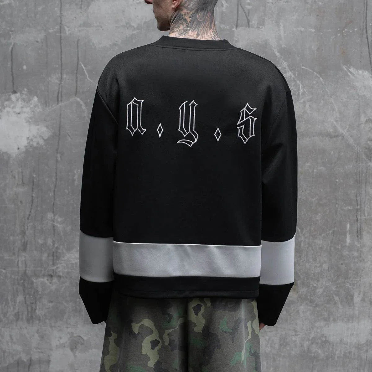 Askyurself OG Hockey Jersey inspired by Acne Studios design