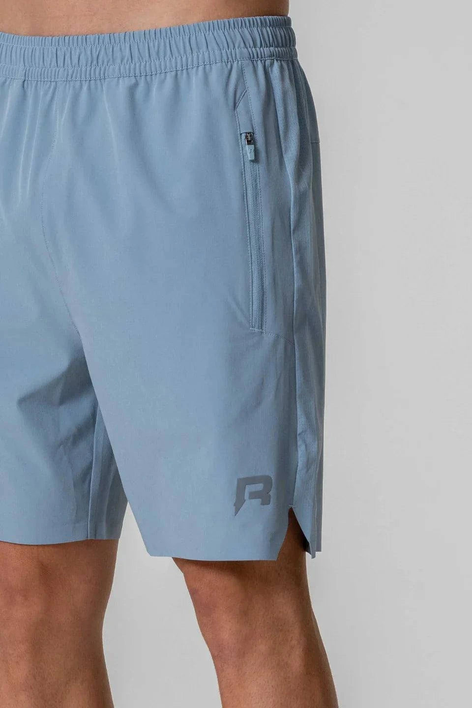 Reprimo Nova Shorts in Aqua/Dusk Blue