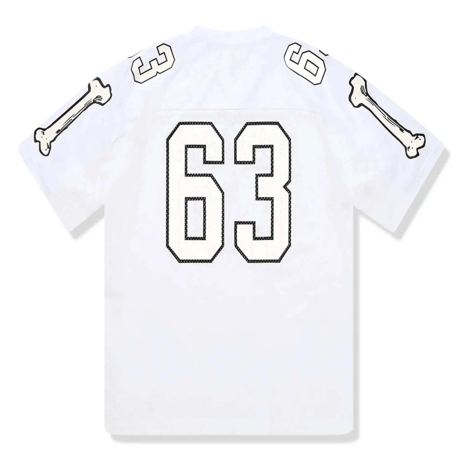 Supreme Bones white football jersey FW25 design