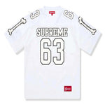 Supreme Bones white football jersey FW25 edition