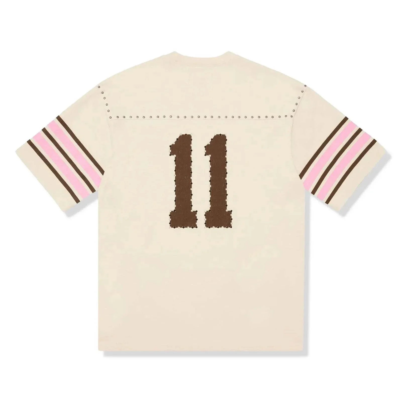 Cream Supreme Studded short-sleeve top SS26 with stud detailing