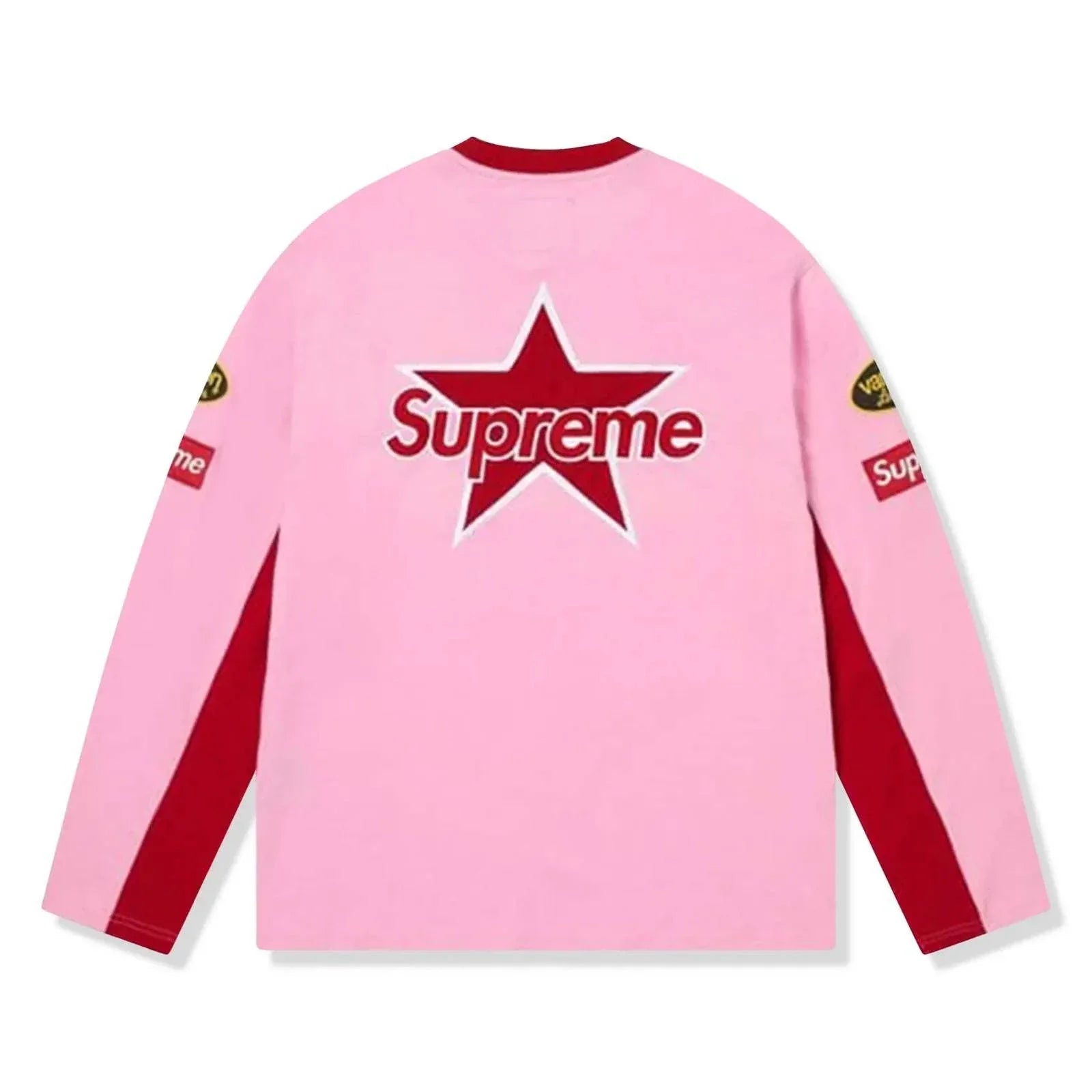 Supreme x Vanson SS26 long sleeve pink top