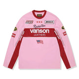 Supreme x Vanson L/S pink top SS26 collection