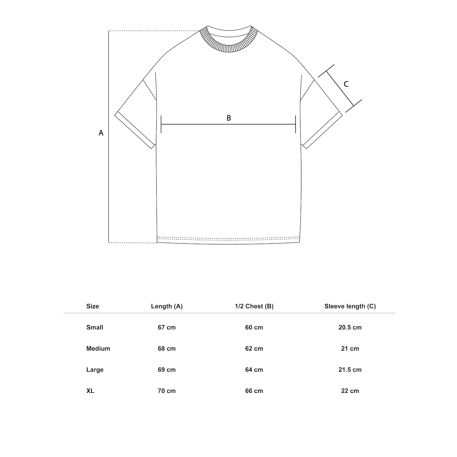 Black Saint Mind RBA T-Shirt with printed logo, oversized boxy fit, 100% cotton, worn by 5ft10 model