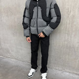 Siarr Ski Puffer Black Grey