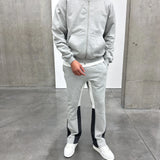 Siarr Flared Joggers Light Grey