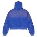 Vale Forever Classico Zip Up Hoodie Blue Sapphire