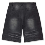 Vale Forever Valley Dreams Rainstrom Black Shorts front view on white background