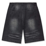 Vale Forever Valley Dreams Rainstrom Black Shorts front view on white background