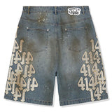 Vale Forever White Charm Jorts