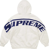 SUPREME WRAPPED HALF ZIP HOODED SWEATSHIRT STONE