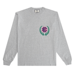 Eric Emanuel EE Wreath Grey Longsleeve T-Shirt front view