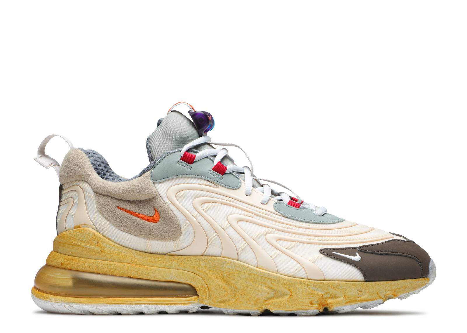Travis Scott x Air Max 270 React ENG Cactus Trails sneaker.