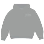 Broken Planet Basics Stone Hoodie in grey.