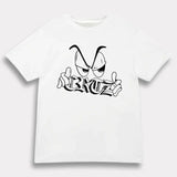 CORTEIZ WHITE Side Eye T-Shirt with graphic design.