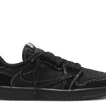 Travis Scott x Air Jordan 1 Low OG SP PS Black Phantom sneaker.