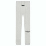Fear of God Essentials light oatmeal sweatpants SS22.