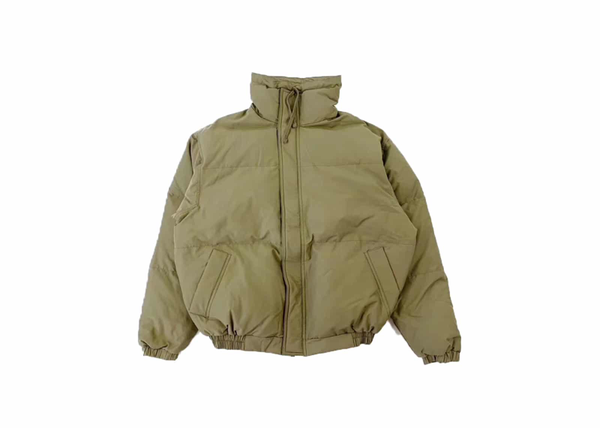 Fear Of God Essentials Olive Puffer Jacket