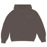 Broken Planet Basics Granite Hoodie in dark gray.