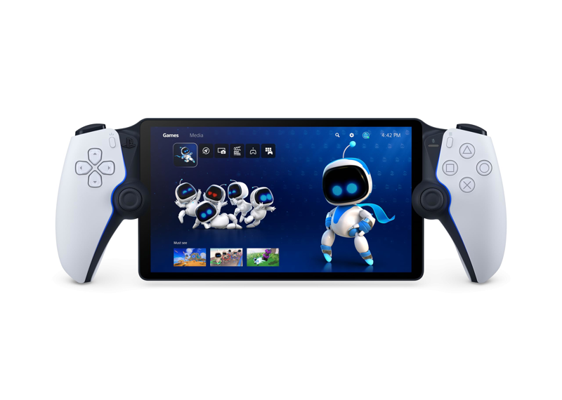 Playstation Portal Remote Player with screen interface.